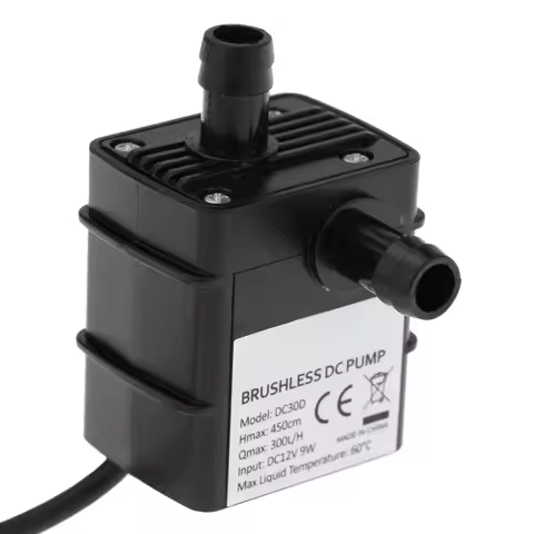 Anself Ultra-quiet Mini DC12V 9W Micro Brushless Water Oil Pump Waterproof Submersible Fountain Aqua