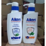 [HCM]SỮA TẮM AIKEN SẠCH KHUẨN TINH CHẤT BẠC HÀ -- TRÀ XANH 12THIÊN NHIÊN MÁT LẠNH 850G