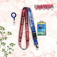 PANIN BANK Lanyard PANIN BANK ID card strap ID card holder nametag name tag card holder lanyard