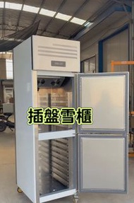 💥雪櫃Refrigerator  插盤烘焙雪櫃  雙門 商用  冷櫃 保鮮  不鏽鋼 立式#雪櫃#商用