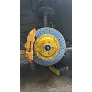 Brembo 18Z GT6 GT4  6pot Vellfire Alphard AGH30 Volkswagen Honda Civic Accord Disc Rotor 380mm Set o