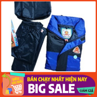 Áo mưa bộ Euro size 1XL 2XL 3XL vải dù (Polyvinyvlorua) bền rẻ đẹp an toàn khi lái xe