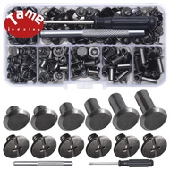 Chicago Screw Leather Rivets Assorted Screw Rivets M5 Chicago Binding Screws for Decorating PU Craft
