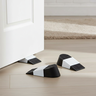 Large No-Drill Door Stop with Organizer, Cross-Border Rubber Non-Toxic Door Stopper, Windproof and S