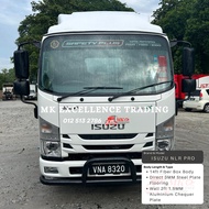 2025 New ISUZU NMR85UHH NMR125 Fiber Box Van Truck Box Van Lorry Lori Box Van Bonded Lori14ft -Booki