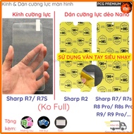 Glass & tempered screen protector Sharp R8 Pro, R8s Pro/ R7, Aquos R7 R7s, Sharp R2 nano flexible, t
