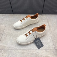 XWRT Zegna 2025 Summer Youth Outdoor Casual Shoes Soft Sole Daily All-Match First Layer Cowhide Genu