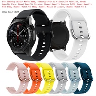 For Samsung Galaxy Watch 46mm/Gear S3 Classic/S3 Frontier Watch Strap Silicone Replacement Band Watch Accessory 22mm