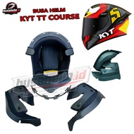 KYT TT Course Helmet Foam Complete Set | KYT TT Course Premium Helmet Inner Foam | KYT TTC Helmet Sp
