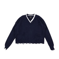 Faith Fade - Knitwear Damaged Navy