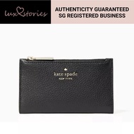 PRE-ORDER Kate Spade leila small slim bifold wallet wlr00395