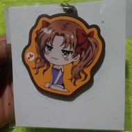 Strep Rubbers Keychain Anime Railan Secret Binder Science Rail Gun Cartoon Japan