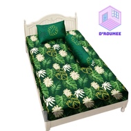 Sprei Lady Rose Monstera Ukuran 90x200 Tinggi 20 Super Single Fitted