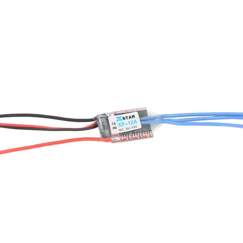 FATJAY XP-3A/7A/12A ESC RC Hobby 0.7g-8g 1-3S High-performance Brushless Electronic Speed Controller