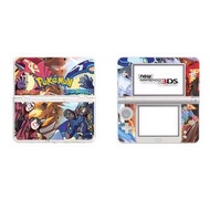 全新Pokemon New Nintendo 3DS 保護貼 有趣貼紙 全包主機4面