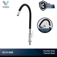 VONE 3519-66B Black Swan Flexible Water Faucet