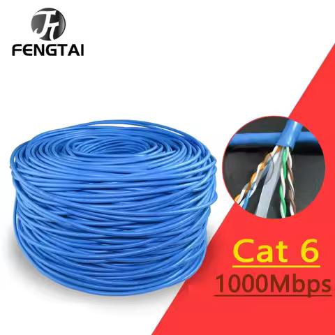 Ethernet Cable Cat6 Lan Cable UTP CAT 6 RJ 45 Network Cable 10m/40m/50m Patch Cord for Laptop Router