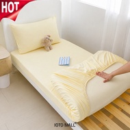 Bed Sheet 3 Feet/3.5 Feet/5 Feet/6 Feet Cotton Dust Mite Proof Dormitory