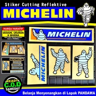 Reflective Cutting Sticker: "MICHELIN"