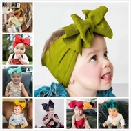 Baby Headband Candy Color Headwear Headband Bow Hairband Children Baby Cotton Big Bow Headband Hair 