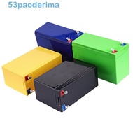 PAODERIMA Battery Case Holder, Empty Box Nickel Strips Board Empty Box for 18650 Battery, ABC Plastic Colorful 3x7 Holder DIY Battery Pack Container 18650 Battery