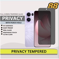 Privacy Protection Tempered Glass Screen Protector OPPO RENO 14 PRO 14F