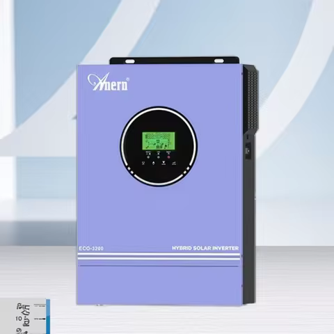 Solar Off Grid Inverter Hybrid 3600W 4200W 6200W Hybrid Solar Inverter Controller 24V 48V 220V 120A 