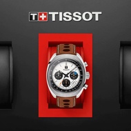 TISSOT T124.427.16.031.01 T1244271603101 Men's Watch HERITAGE 1973 Chronograph Automatic 43mm Leathe