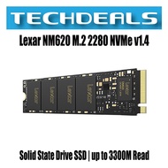 Lexar NM620 M.2 2280 NVMe v1.4 Solid State Drive SSD | up to 3300M Read