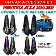 PERODUA ALZA 2010-2021(RGB) DYNAMIC LED LIGHT BAR TAILLAMP TAIL LAMP WITH RUNNING SIGNAL RGB VERSION