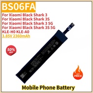 BS06FA High Quality Phone Battery 3.85V 2360mAh For Xiaomi Black Shark 3 3S Black Shark 3 5G /3S 5G 