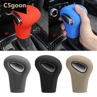 C5GOON Silicone Car Case Gear Head Shift Collars Shift Knob Grips Cover Shift Lever Decoration Cover