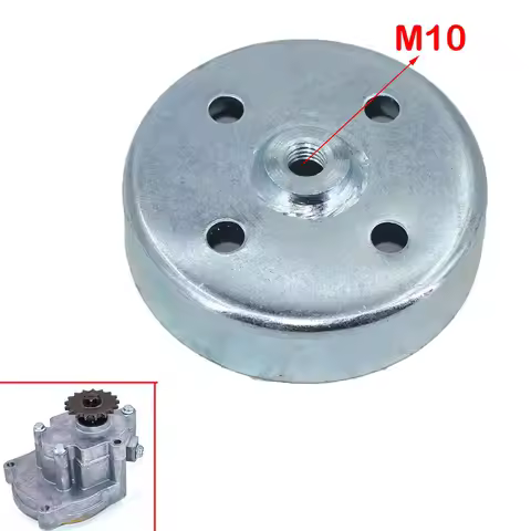 Clutch Drum For Gear Box T8F 25H 6T 7T Sprocket Fit 47cc 49cc Pocket Bike Minimoto Quad ATV Scooter