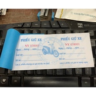 NY Parking Voucher 7x16cm 100 numbers