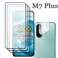 New Sale For Xiaomi POCO M7 Plus Screen Protector 9H Anti-Scratch Tempered glass POCO M7 4G Camera f