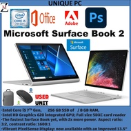 Microsoft Surface Book 2 / BOOK 1-intel Core i5- 6Th / 7Th GEN  2in-1 Laptop 13.5" Touch Screen WIN 