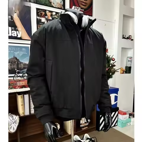 Jacket Man Orange Coats Mens Snow Warm Varsity Sportswear Field Fur Spring Army Outwear Anorak Summe