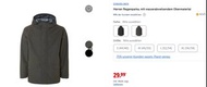Esmara men's waterproof jacket by Lidl L=52/54(尺碼偏大=XL碼)原價歐羅EURO29.99