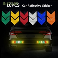 INSTORE Safety Warning Reflective Tape Arrow Decal Bumper Sticker Car Sticker