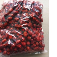 MERAH 1kg 1 kg 1000 g gr gram grade A Angco seedless Chinese red dates TM