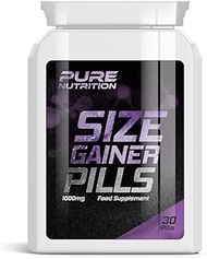 PURE NUTRITION SIZE GAINER PILLS - WEIGHT GAINER PILL GET BIGGER MUSCLES BULKING GAIN MASS