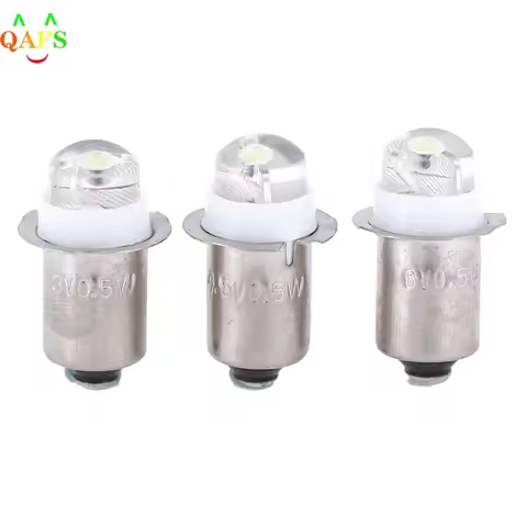 1PC LED Light Bulb P13.5S 0.5W Work Light Flashlight Torch Replacement Led Work 3V 4.5V 6V 50000 War