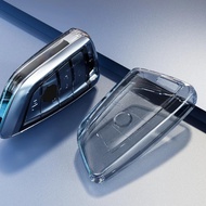 【Ready Stock】TPU Car Remote Key Case Cover Shell Fob For BMW X1 X3 X5 X6 X7 1 3 5 6 7 Series G20 G30 G11 F15 F16 G01 G02 F48 Keyless Auto Accessories