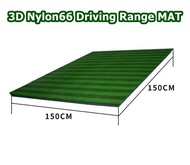 BCH365 พรม ซ้อมกอล์ฟ ซ้อมไดร์ฟกอล์ฟ Nylon66 รุ่น NEW LINE พื้น EVA กันลื่น เส้นแนวหญ้ายืน SETUP