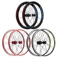 Chooee Folding Bicycle Wheels  20 inch Bike Rim Aluminium V Brake Wheelset Hot Front And Rear Cycling Accessories Part