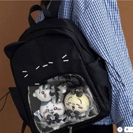 New 2D pain bag black cat black bag removable pain bag