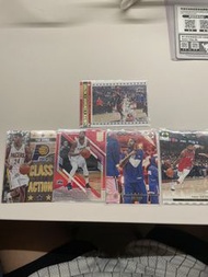 $100 Lot Panini NBA basketball card 球星卡 Photogenic hoops elite Pacers Clippers 76ers Paul George