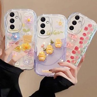 Korean 3D Rabbit Duck Doll Toy Phone Casing For Reno 15 14 Pro 14 13 14f 13f 12f OPPO A6 A5 PRO A6X 