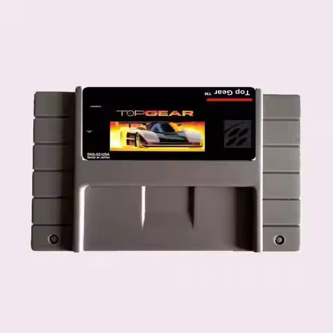 High Quality 16 Bit Top Gear NTSC Big Gray Game Card For USA Version Game Player