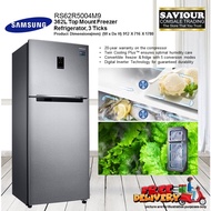 SAMSUNG RT35K553ASL/SS 362L Top Mount Freezer Refrigerator, 3 Ticks